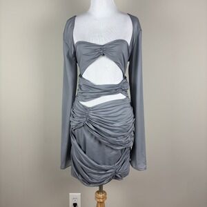 knee length dresses for ladies VESPERA BANDAGE MINI DRESS